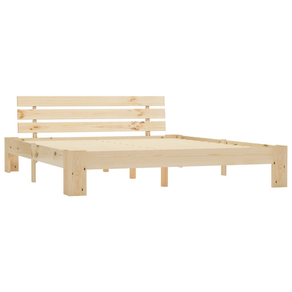 vidaXL Solid Pine Wood Bed 180x200 cm