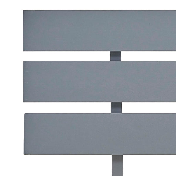 vidaXL Solid Wood Bed Grey Pine 120x200 cm