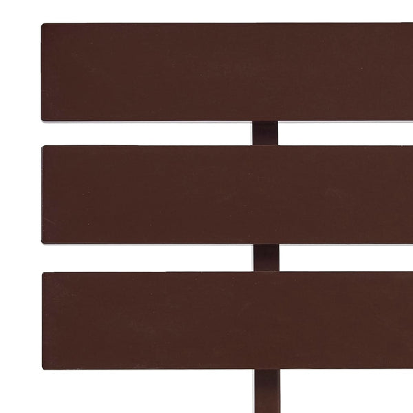 vidaXL Solid Wood Bed Dark Brown Pine 90x200 cm