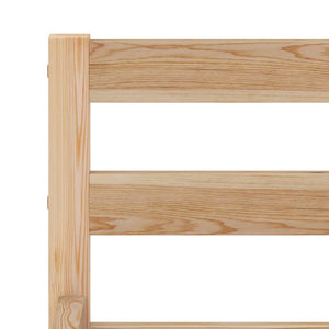 vidaXL Solid Pine Bed 100x200 cm