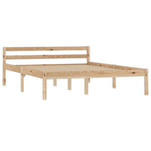 vidaXL Solid Pine Bed 140x200 cm