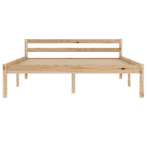 vidaXL Solid Pine Bed 140x200 cm