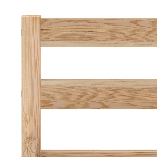 vidaXL Solid Pine Bed 140x200 cm