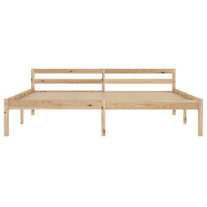 vidaXL Solid Pine Bed 160x200 cm