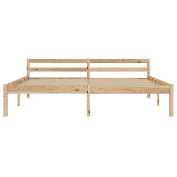 vidaXL Solid Pine Bed 160x200 cm