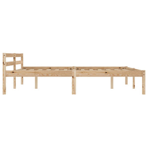 vidaXL Solid Pine Bed 160x200 cm