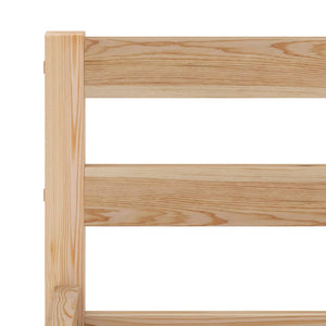 vidaXL Solid Pine Bed 160x200 cm