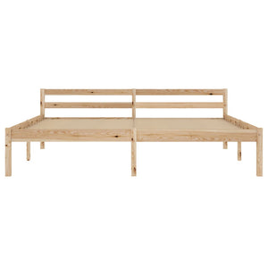 vidaXL Solid Pine Wood Bed 180x200 cm