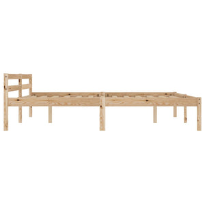 vidaXL Solid Pine Wood Bed 180x200 cm