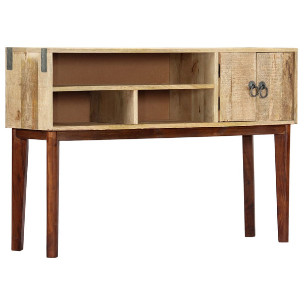 vidaXL Console Table 115 x 30 x 76 cm Solid Mango Wood