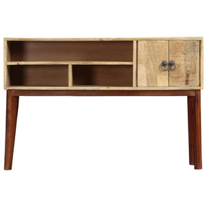 vidaXL Console Table 115 x 30 x 76 cm Solid Mango Wood
