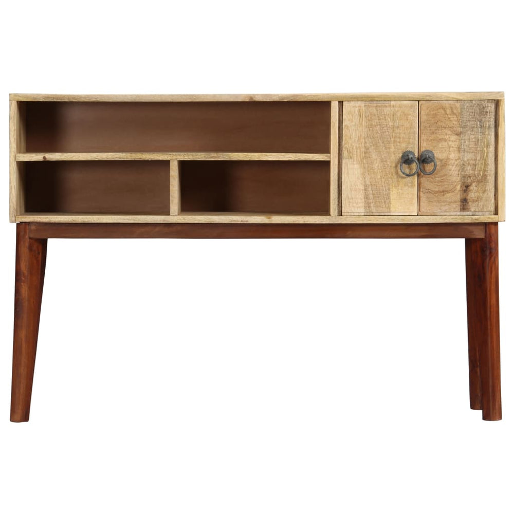 vidaXL Console Table 115 x 30 x 76 cm Solid Mango Wood