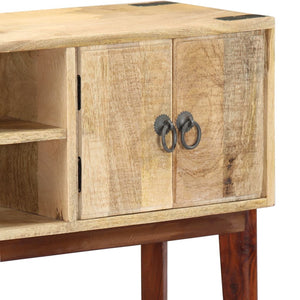 vidaXL Console Table 115 x 30 x 76 cm Solid Mango Wood