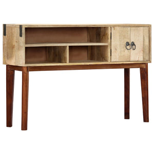 vidaXL Console Table 115 x 30 x 76 cm Solid Mango Wood