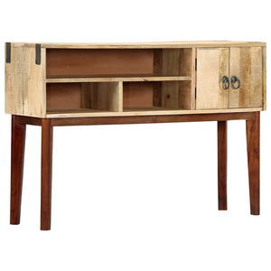vidaXL Console Table 115 x 30 x 76 cm Solid Mango Wood