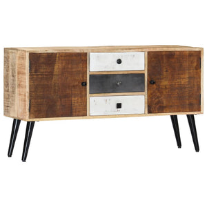 Sideboard 118x30x62 cm Massivholz Mango