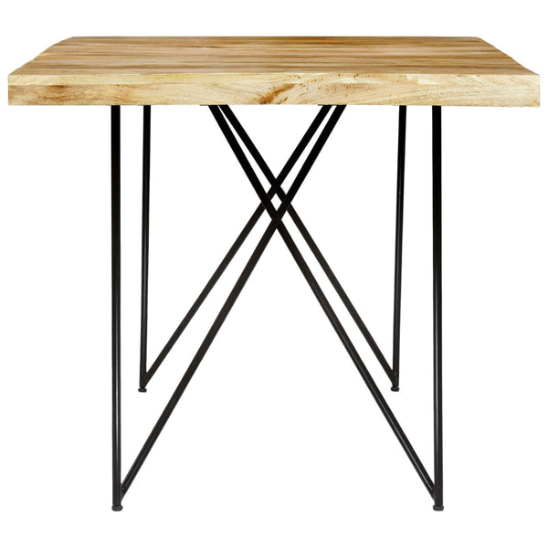 vidaXL Dining Table 180×90×76 cm Solid Mango Wood