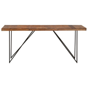 vidaXL Dining Table 180 x 90 x 76 cm Solid Acacia Wood