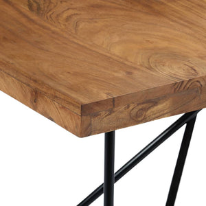 vidaXL Dining Table 180 x 90 x 76 cm Solid Acacia Wood