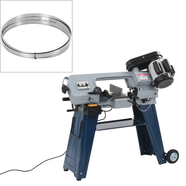 vidaXL Metal Bandsaw with Stand 230 V