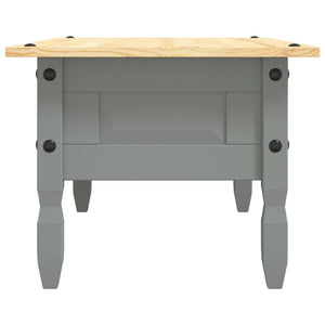 vidaXL Coffee Table Mexican Style Pinewood Grey 100x55x44 cm
