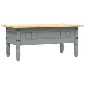 vidaXL Coffee Table Mexican Style Pinewood Grey 100x55x44 cm