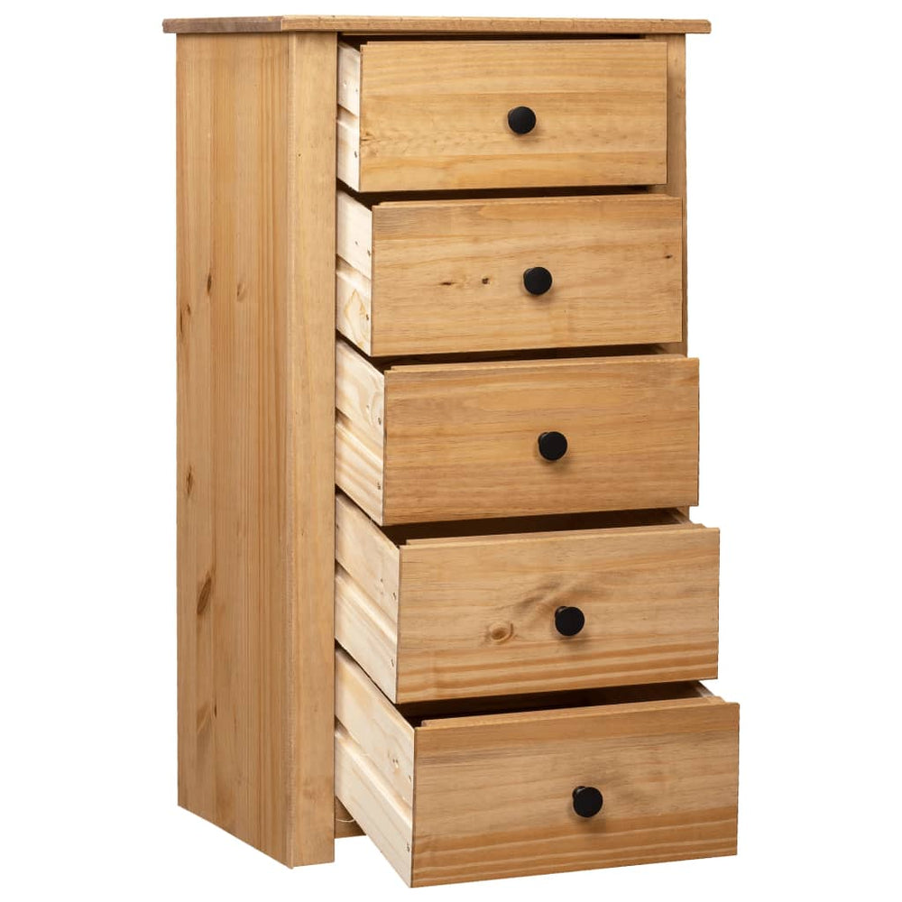 vidaXL Sideboard 46x40x89 cm Pine Wood Panama