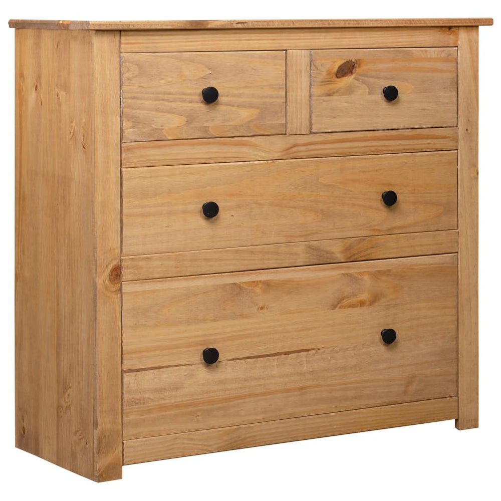 vidaXL Sideboard 80x40x83 cm Solid Pine Panama