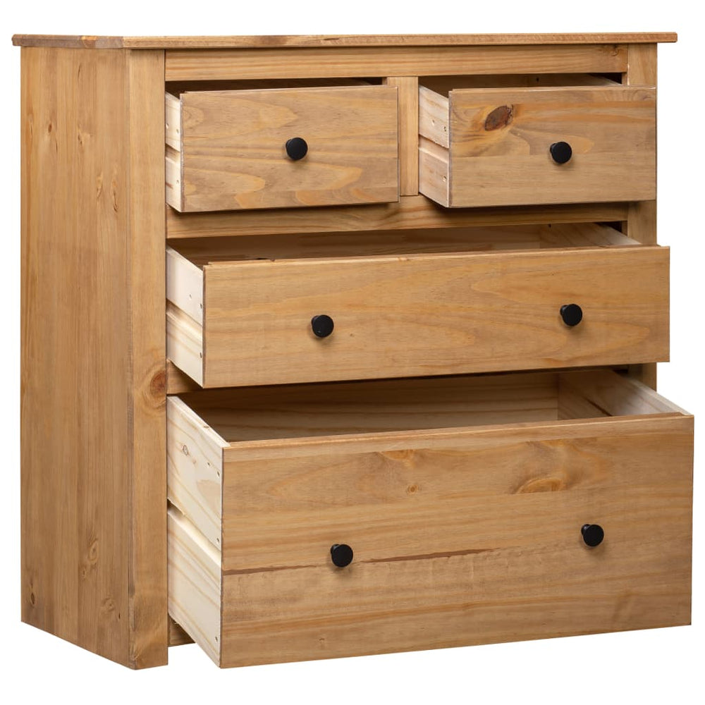 vidaXL Sideboard 80x40x83 cm Solid Pine Panama