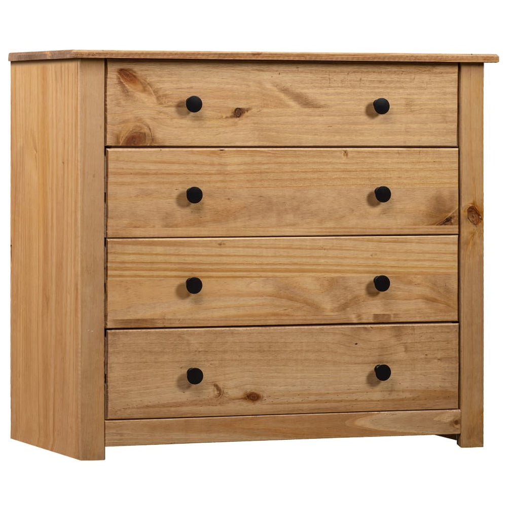 vidaXL Sideboard 80x40x73 cm Solid Pine Panama