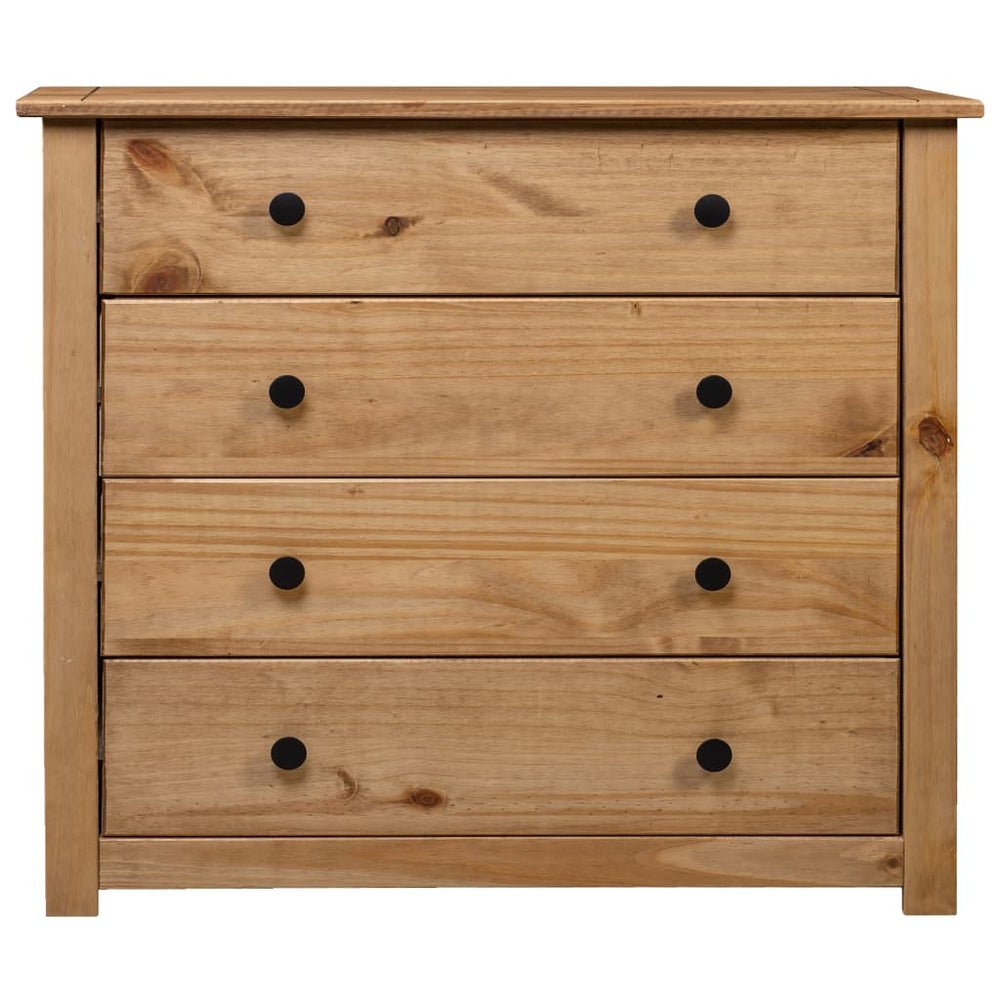 vidaXL Sideboard 80x40x73 cm Solid Pine Panama