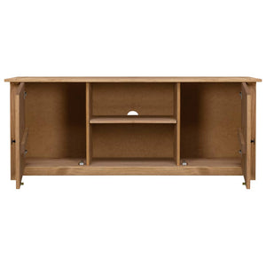 vidaXL TV Cabinet 120 x 40 x 50 cm Solid Panama Pine Wood