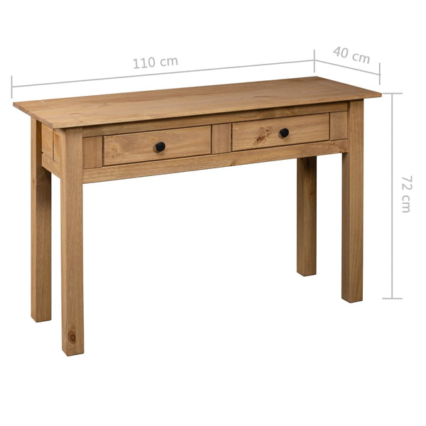 vidaXL Console Table 110x40x72 cm Pinewood Panama