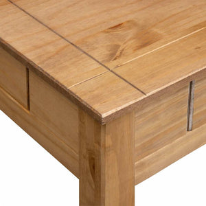 vidaXL Coffee Table 100x60x43.5 cm Solid Panama Pine Wood