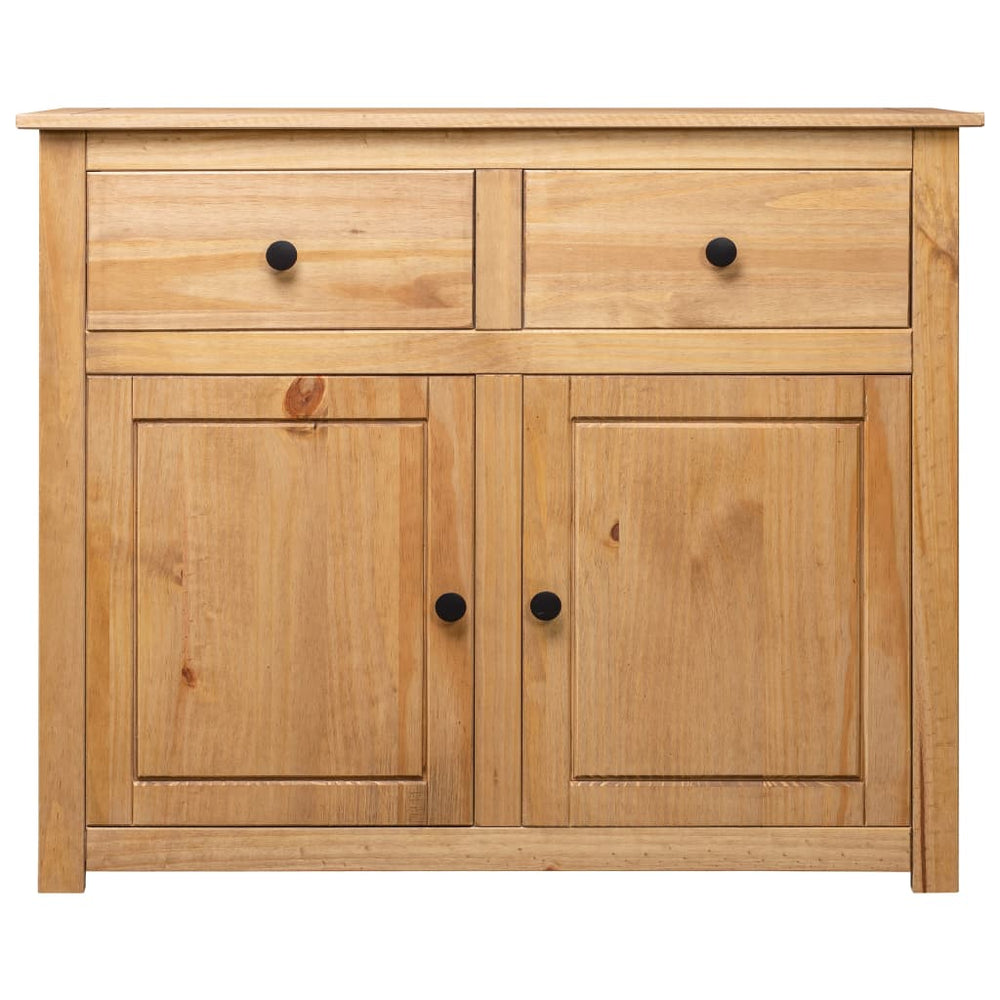 vidaXL Sideboard 93x40x80 cm Pine Wood Panama