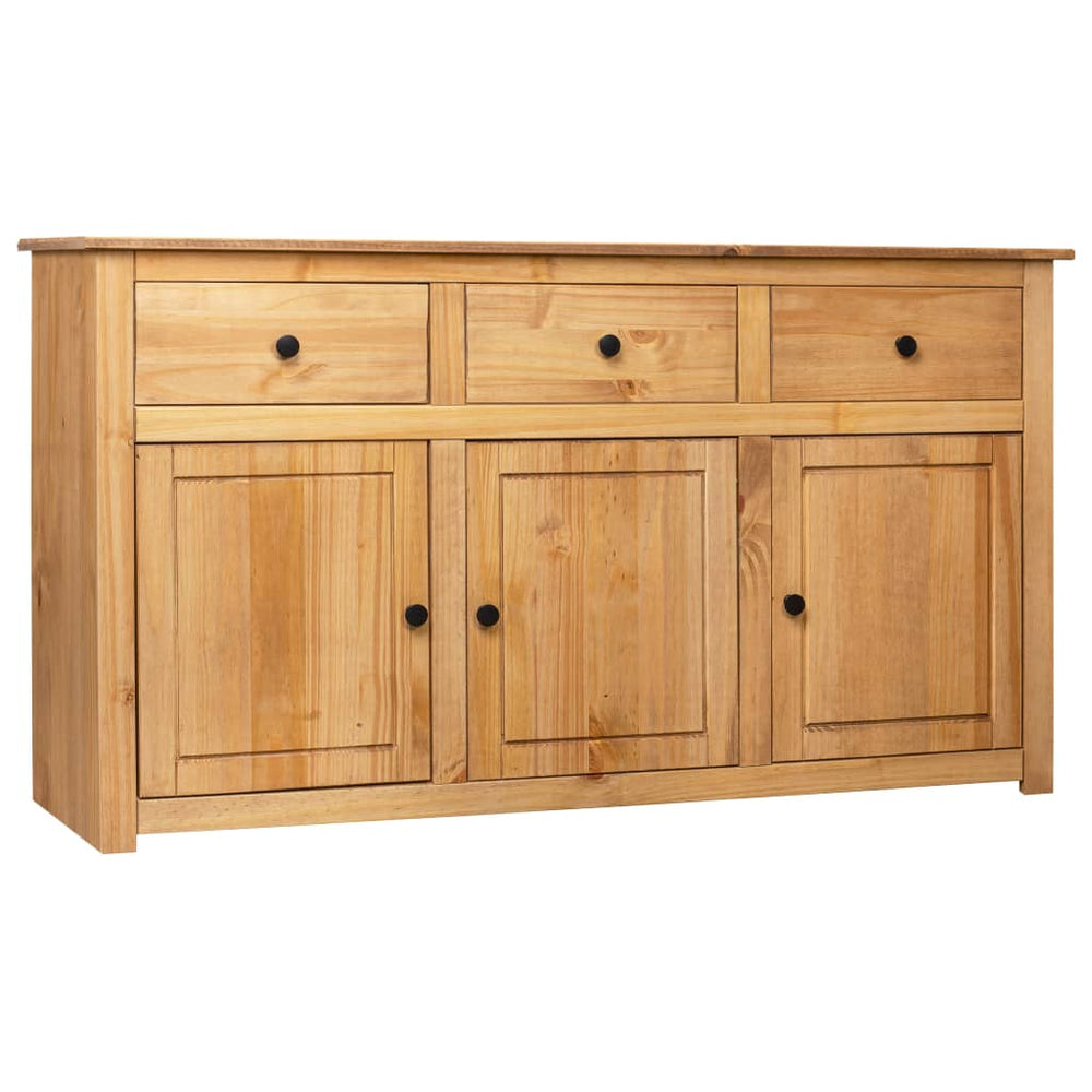 vidaXL Sideboard 135 x 40 x 80 cm Solid Panama Pine