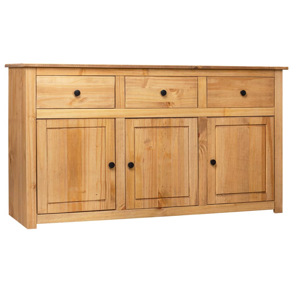 vidaXL Sideboard 135 x 40 x 80 cm Solid Panama Pine