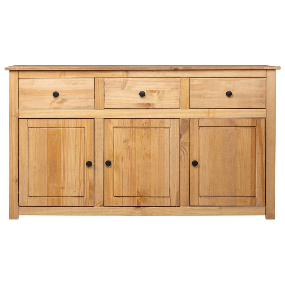 vidaXL Sideboard 135 x 40 x 80 cm Solid Panama Pine