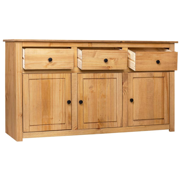 vidaXL Sideboard 135 x 40 x 80 cm Solid Panama Pine