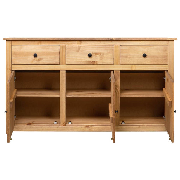 vidaXL Sideboard 135 x 40 x 80 cm Solid Panama Pine