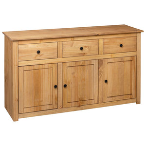 vidaXL Sideboard 135 x 40 x 80 cm Solid Panama Pine