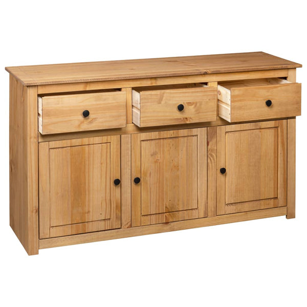 vidaXL Sideboard 135 x 40 x 80 cm Solid Panama Pine