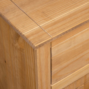 vidaXL Sideboard 135 x 40 x 80 cm Solid Panama Pine