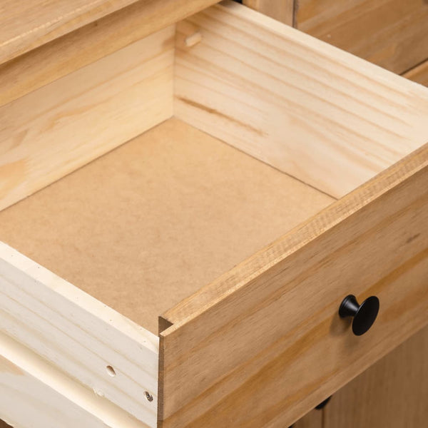 vidaXL Sideboard 135 x 40 x 80 cm Solid Panama Pine