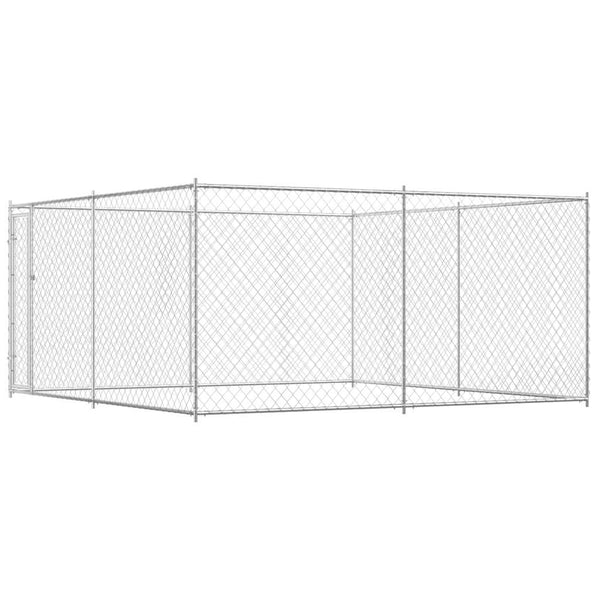 Outdoor-Hundezwinger 383x383x185 cm