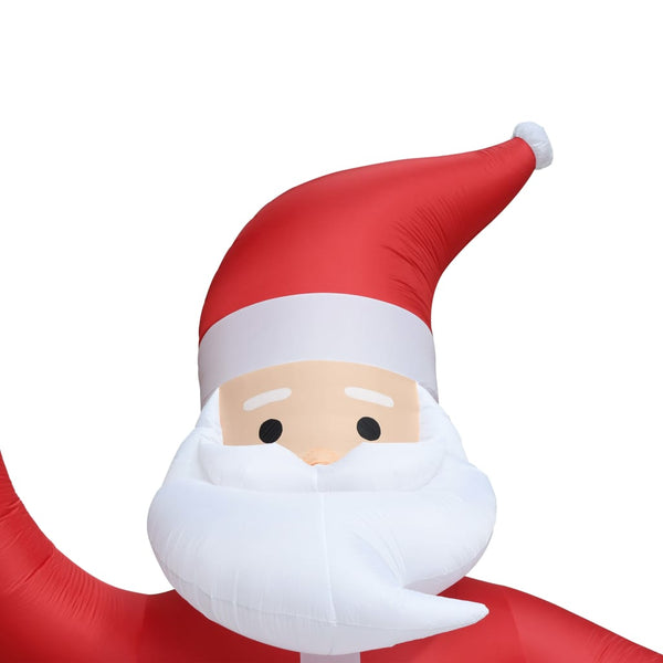 vidaXL Inflatable Santa Claus LED IP20 600 cm XXL