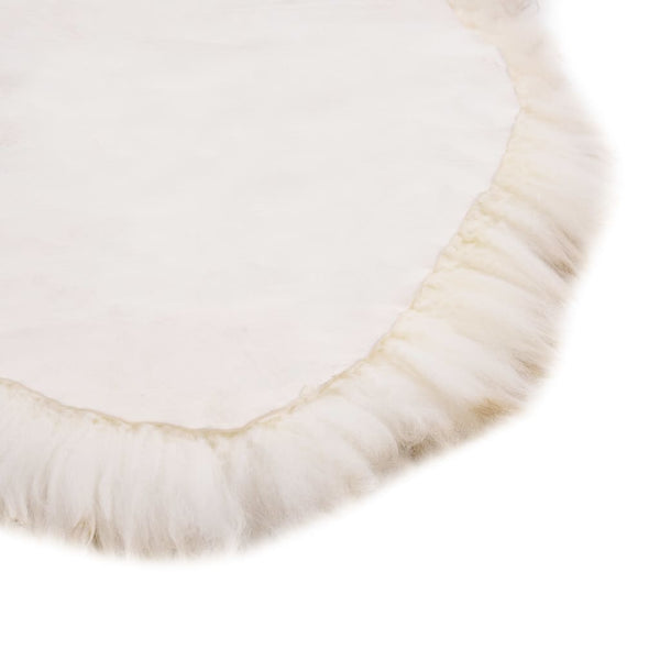 vidaXL Sheepskin Rug 60x90 cm Brown Melange