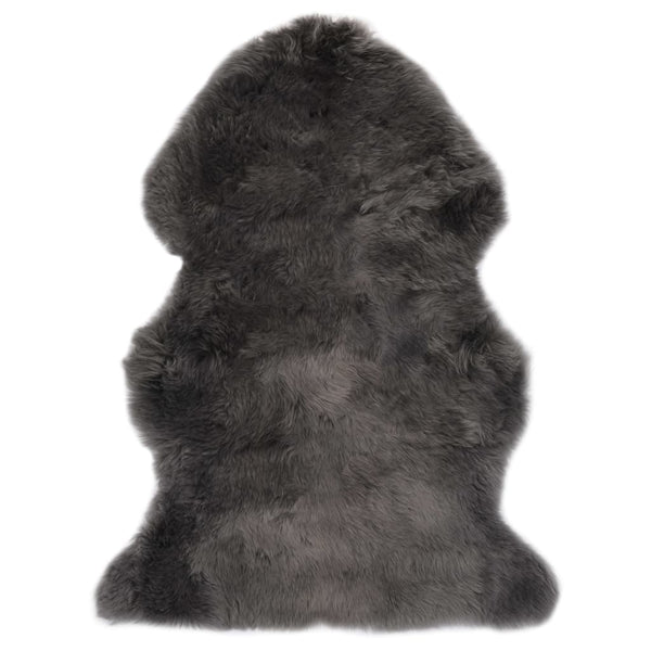 vidaXL Sheepskin Rug 60x90 cm Light Gray
