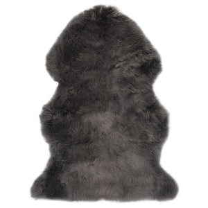 vidaXL Sheepskin Rug 60x90 cm Light Gray