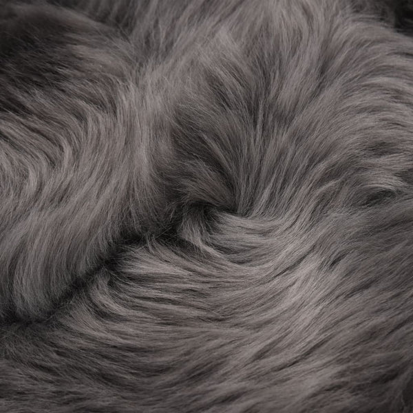vidaXL Sheepskin Rug 60x90 cm Light Gray